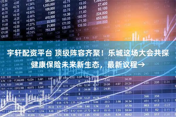 宇轩配资平台 顶级阵容齐聚！乐城这场大会共探健康保险未来新生态，最新议程→